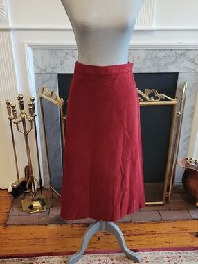 Y2K Gap Corduroy Midi Skirt